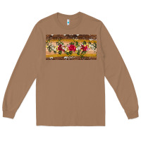 Toasted Coconut western  leopardfloral licanse plate Long Sleeve Tee - Artiststas