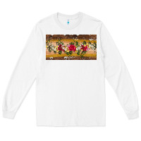 White western  leopardfloral licanse plate Long Sleeve Tee - Artiststas