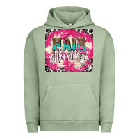 Pigment Oil Green hair hustler with elements Urban Hoodie - TumblerDesignByShophia