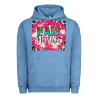 Pigment Pebble Blue hair hustler with elements Urban Hoodie - TumblerDesignByShophia