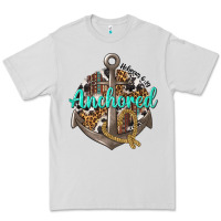 Dove Grey anchored hebrews 6 19 Premium Tee - texasbilliewilder