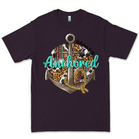 Plum anchored hebrews 6 19 Premium Tee - texasbilliewilder