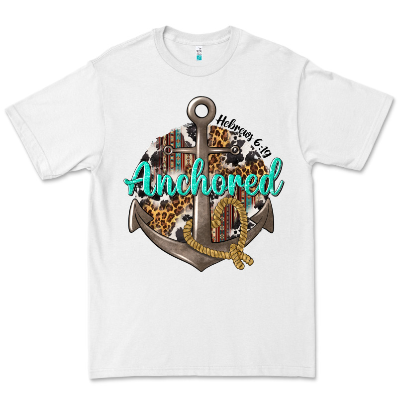 Anchored Hebrews 6 19 Premium Tee by texasbilliewilder | Teevron