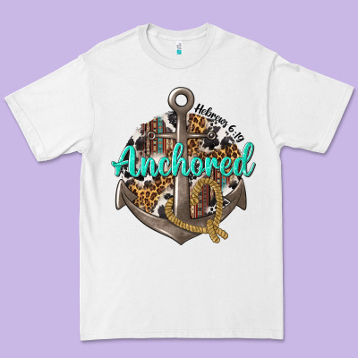 Anchored Hebrews 6 19 Premium Tee Designed By Texasbilliewilder