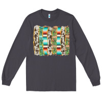 Smoke western brushstroke Long Sleeve Tee - AdoDesignShop