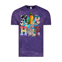 Cloud Purple hip hop easter rabbit Vintage Tee - AdoDesignShop
