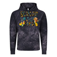 Cloud Black school hero Vintage Hoodie - CowhideDigitalArt