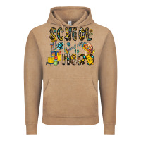 Vintage Coffee school hero Vintage Hoodie - CowhideDigitalArt
