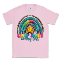 Bubblegum Pink camp more worry less Classic Tee - Artiststas