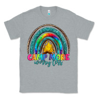 Heather Grey camp more worry less Classic Tee - Artiststas