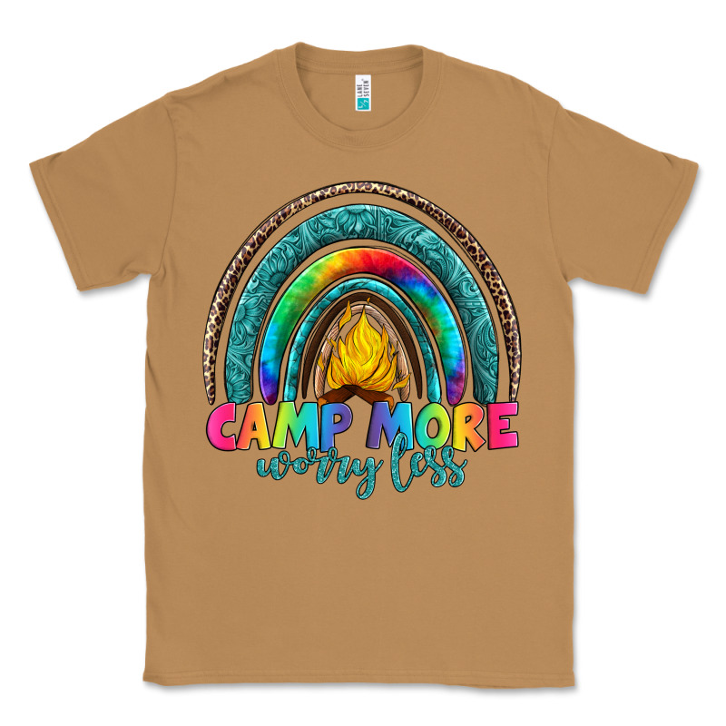 Camp More Worry Less Classic Tee by Artiststas | Teevron