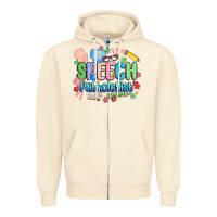 Sandshell speech pathologist Zipper Hoodie - MaliasSmallBusiness