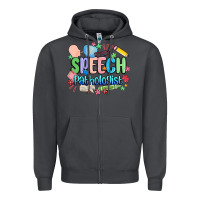 Smoke speech pathologist Zipper Hoodie - MaliasSmallBusiness