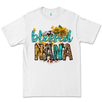 White blessed nana with sunflowers Premium Tee - texasbilliewilder