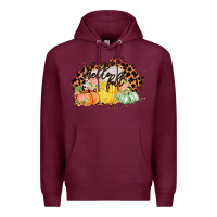 Burgundy Hello fall Premium Hoodie - Bettercallsaul