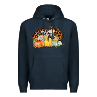 Navy Hello fall Premium Hoodie - Bettercallsaul