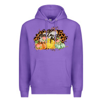 Purple Hello fall Premium Hoodie - Bettercallsaul