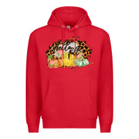 Red Hello fall Premium Hoodie - Bettercallsaul