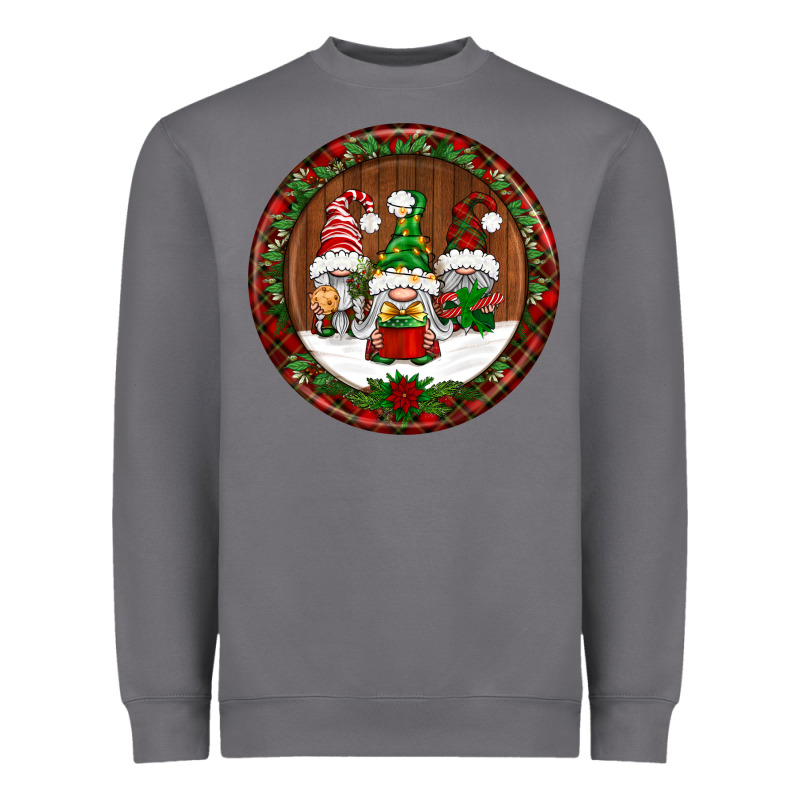 Christmas Gnomies Christmas Ornament Heavyweight Sweatshirt by BundleAndBundleShop | Teevron