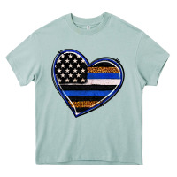 Arona police heart Heavy Core Tee - RanaPortraitStore