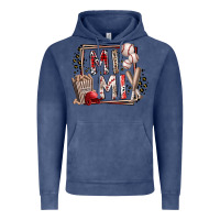 Vintage Denim mimi baseball Vintage Hoodie - RacoonDesign
