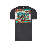 Vintage Black difference maker Vintage Tee - JahusDesignShop