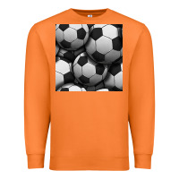 Carrot soccer seamless pattern Premium Sweatshirt - BundleAndBundleShop