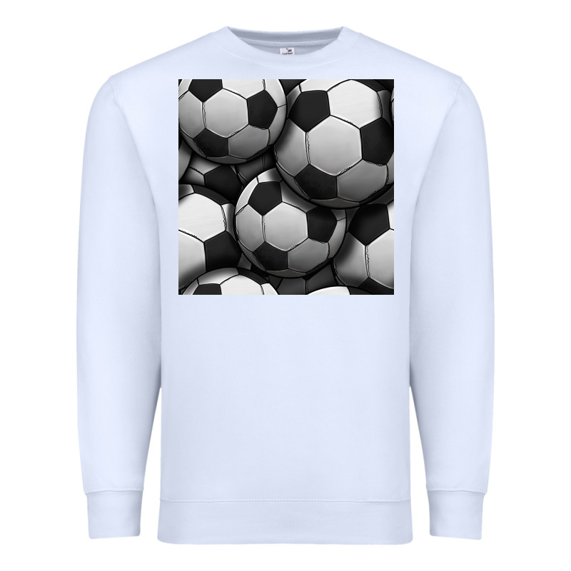 Soccer Seamless Pattern Premium Sweatshirt by BundleAndBundleShop | Teevron