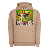 Pigment Burro farm life with animals Urban Hoodie - TumblerDesignByShophia