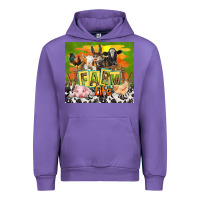 Tulip farm life with animals Urban Hoodie - TumblerDesignByShophia