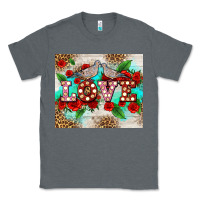 Charcoal Heather love birds and love with ross Classic Tee - AdoDesignShop