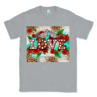Heather Grey love birds and love with ross Classic Tee - AdoDesignShop