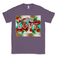 Lavender love birds and love with ross Classic Tee - AdoDesignShop