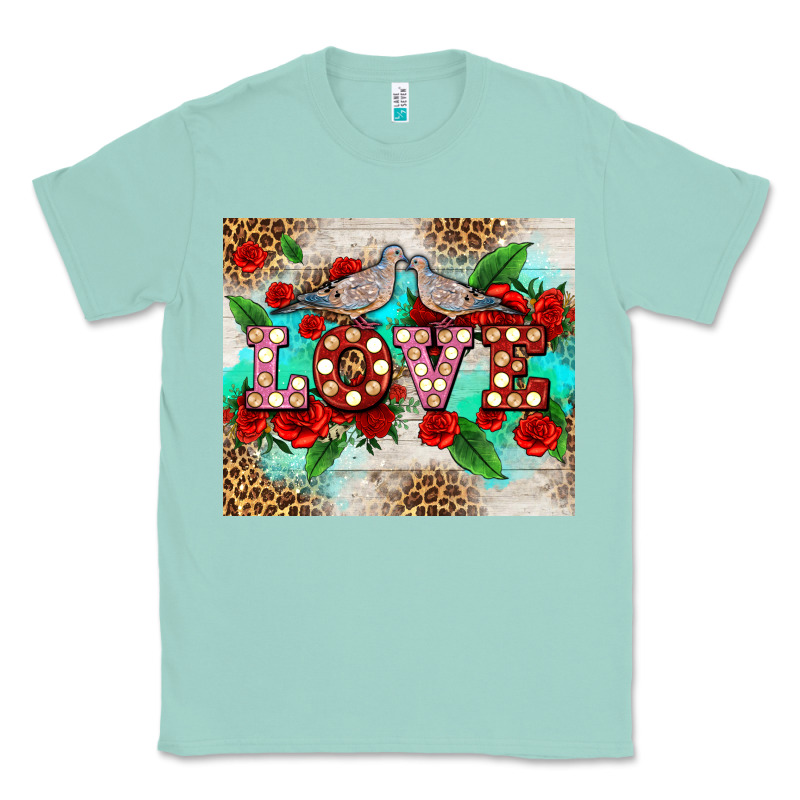 Love Birds And Love With Ross Classic Tee by AdoDesignShop | Teevron