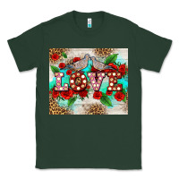 Sports Green love birds and love with ross Classic Tee - AdoDesignShop