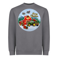 Storm merry christmas small town christmas ornament Heavyweight Sweatshirt - BundleAndBundleShop