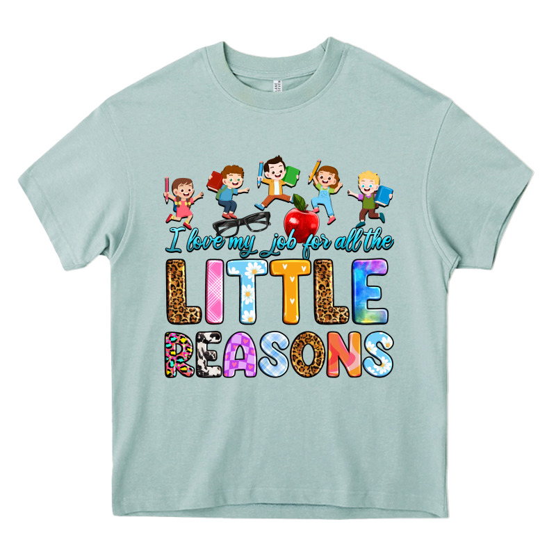 I Love My Job For All The Little Reason Heavy Core Tee by RanaPortraitStore | Teevron