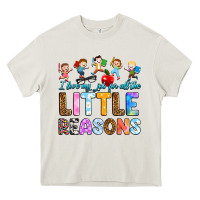 Cream i love my job for all the little reason Heavy Core Tee - RanaPortraitStore
