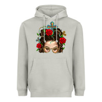 Moon Dust Messy Bun Mom Faith And Rose Heavyweight Hoodie - BundleAndBundleShop