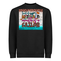 Black soul of a mermaid mouth of a sailor Heavyweight Sweatshirt - JahusDesignShop