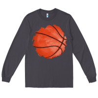Smoke basketball patch Long Sleeve Tee - AdoDesignShop