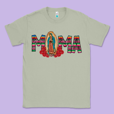 Mama Our Lady Classic Tee Designed By Cowhidedigitalart
