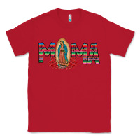 Red Mama Our Lady Classic Tee - CowhideDigitalArt
