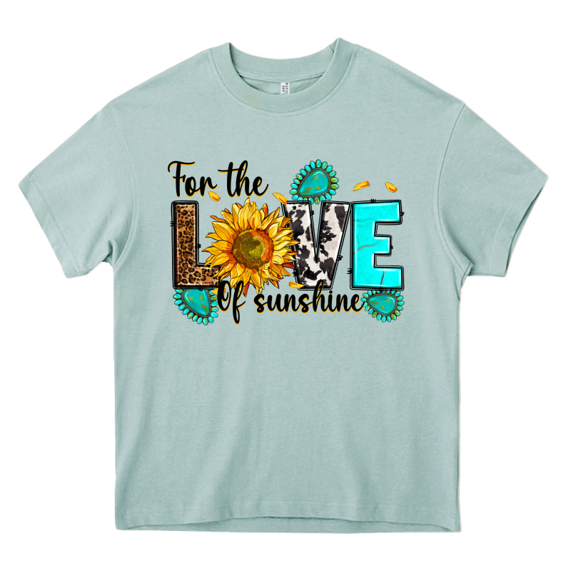 For The Love Of Sunshine Heavy Core Tee by RanaPortraitStore | Teevron