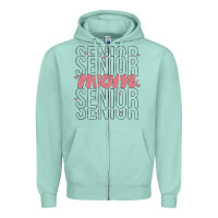 Seafoam mom senior Zipper Hoodie - MaliasSmallBusiness