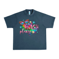 Midnight Navy beach please Urban Heavy Tee - AdoDesignShop