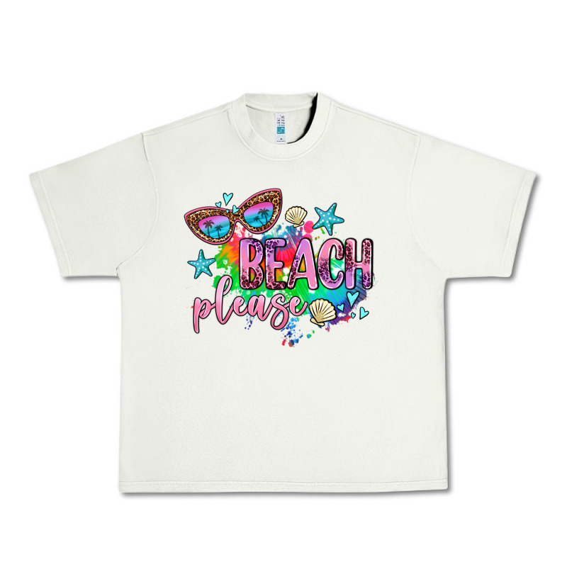 Beach Please Urban Heavy Tee by AdoDesignShop | Teevron