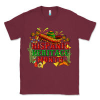 Burgundy national hispanic heritage month Classic Tee - BundleAndBundleShop
