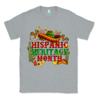 Heather Grey national hispanic heritage month Classic Tee - BundleAndBundleShop