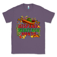 Lavender national hispanic heritage month Classic Tee - BundleAndBundleShop